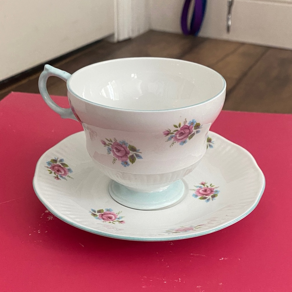 Rosina Dainty Flower Tea Cup and Saucer Set